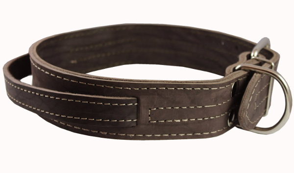 Brown Leather Buckle Collar: Best Dog Collars for Large Dogs