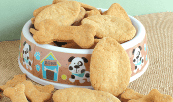 Time to start thing about some easy Easter dog treats recipe for Fido! If he has some yummy goodies of his own, he won't go after the ones in your basket.
