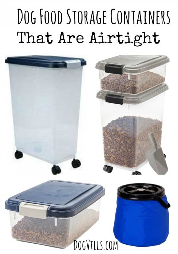 Keep your pup's food as fresh as the day you opened it and stop nasty bugs from getting in with these 6 dog food storage containers that are airtight.