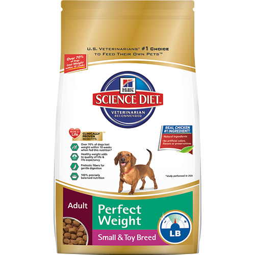  Hill’s® Science Diet® Perfect Weight dog food.