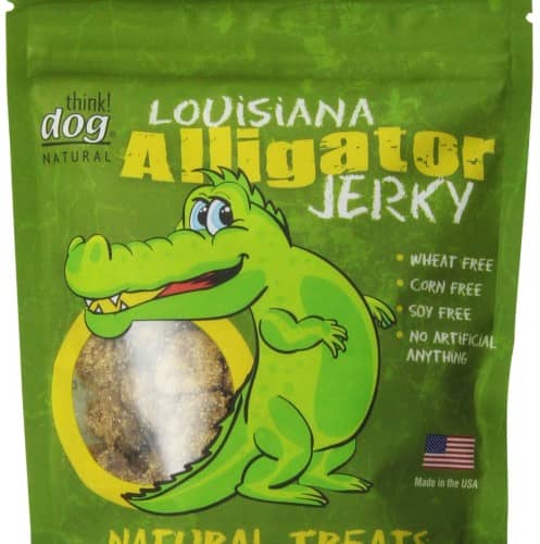 Louisiana Alligator Jerky Hypoallergenic Dog Chew Toys