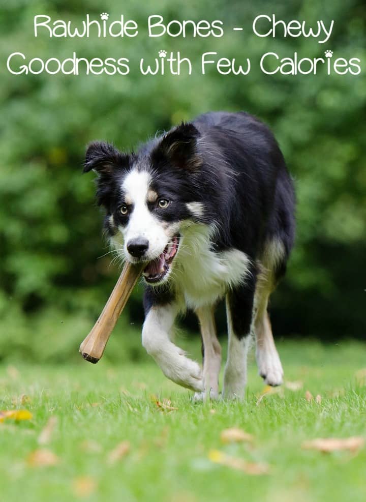 Rawhide Bones Chewy Goodness with Few Calories