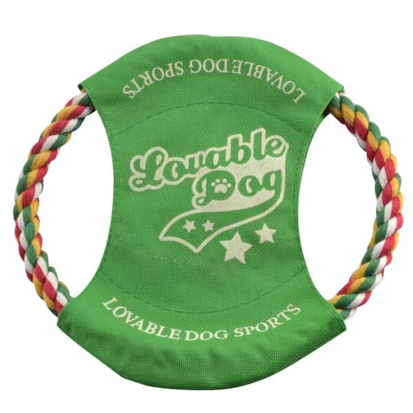 Braided Rope Frisbee For Dogs