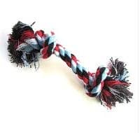 Puppy Cotton Bone Braided Chew Toy