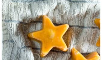 Cool Fido down on a hot summer day with a delicious frozen pumpkin banana hypoallergenic dog treat recipe! Whip it up in minutes!