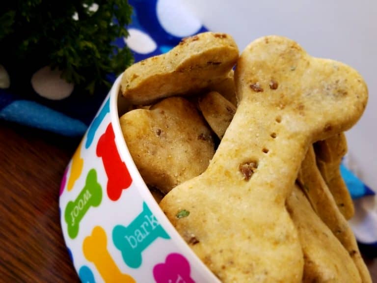 Homemade Chicken and Liver Dog Cookies DogVills