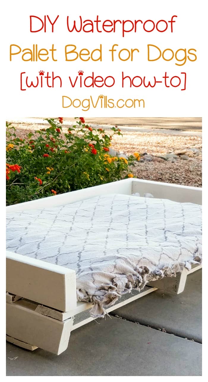 diy waterproof dog bed