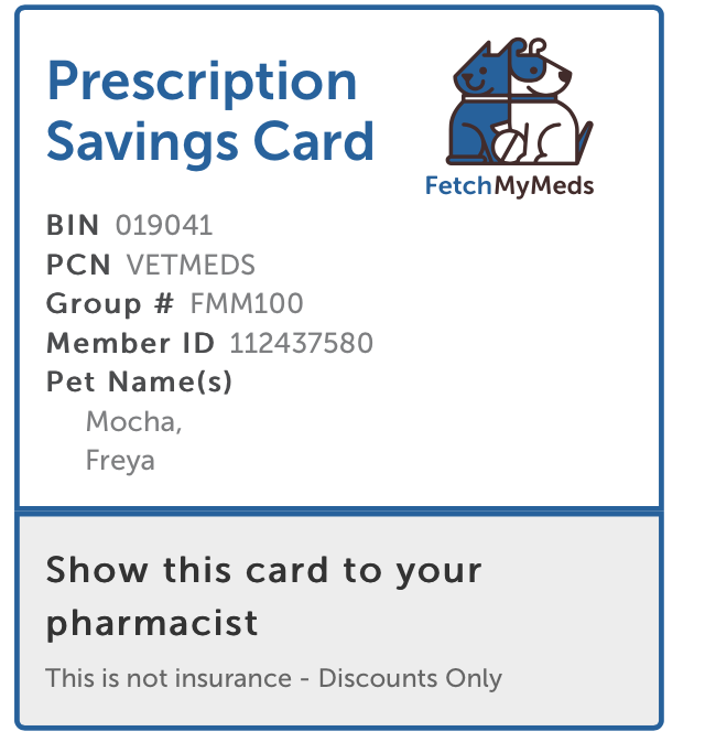 Looking for an easy way to save on pet medications for your dog? Check out 3 smart steps to using the Fetch My Meds pet prescription discount card! 