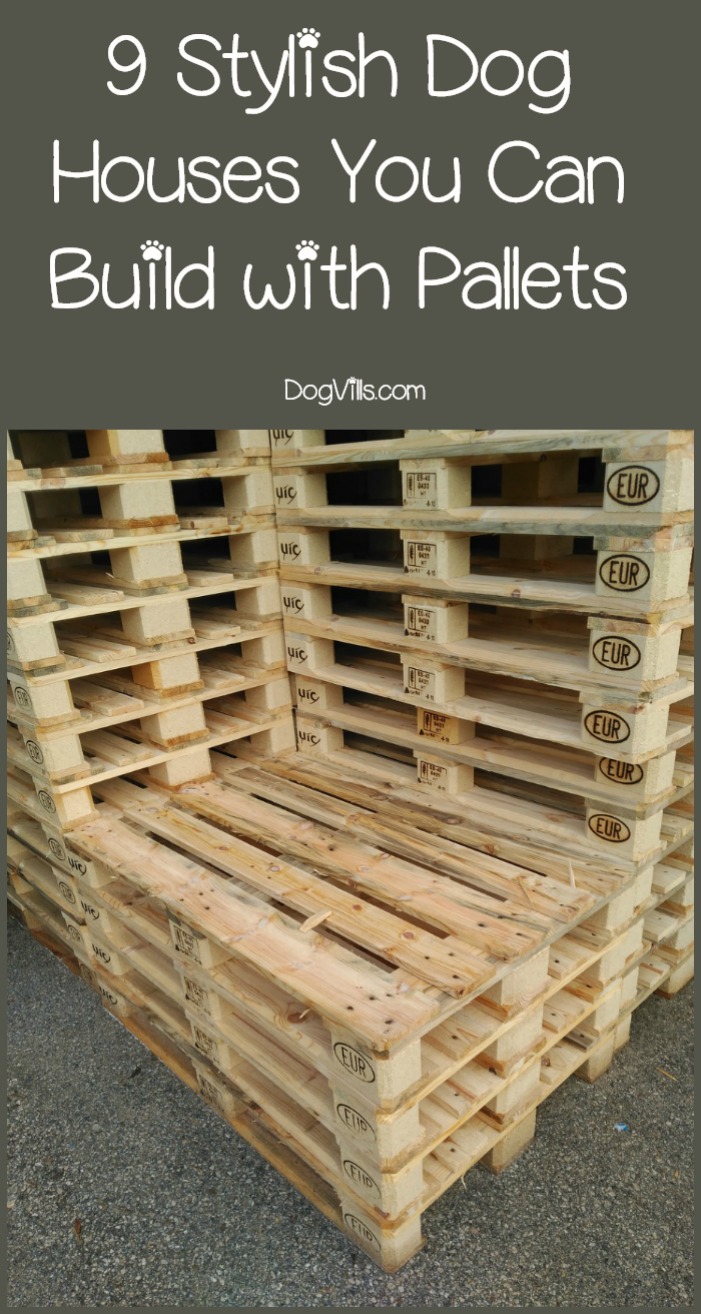 build a dog house from pallets