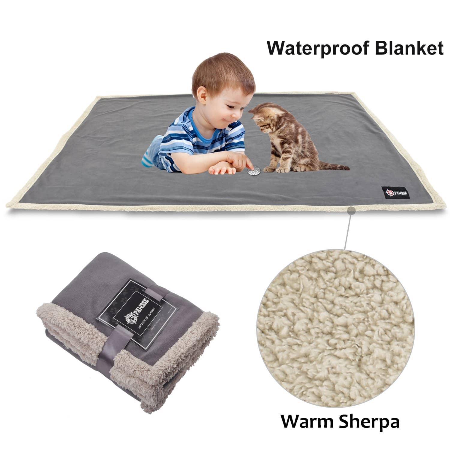 Pawsse Waterproof Dog Blanket