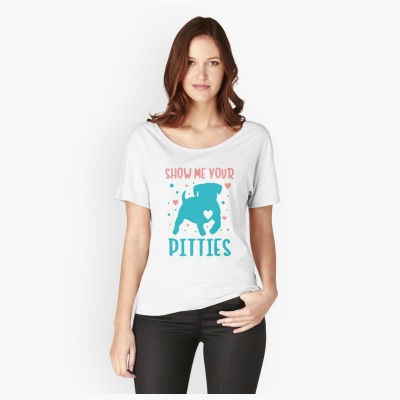 Funny T-Shirts with Dog Sayings: Show me Your Pitties