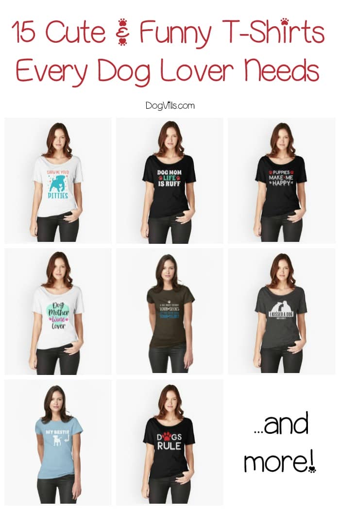 shirts with your dog on them