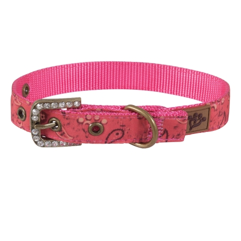 You'll love this pink bandana print collar for your special pooch!