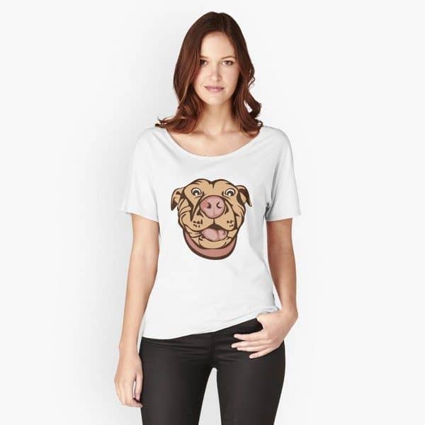 Cute Dog Shirts for Humans Pit Bull Graphic Cute