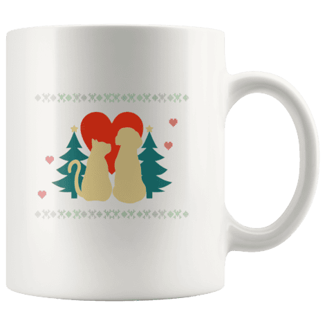 Goofy Christmas Mug For Dog & Cat Lovers