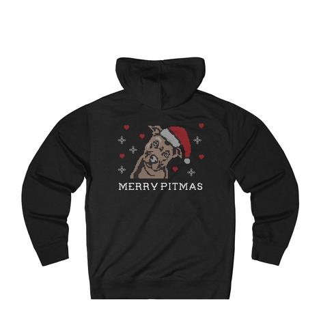 Merry Pitmas Ugly Christmas Sweater Style