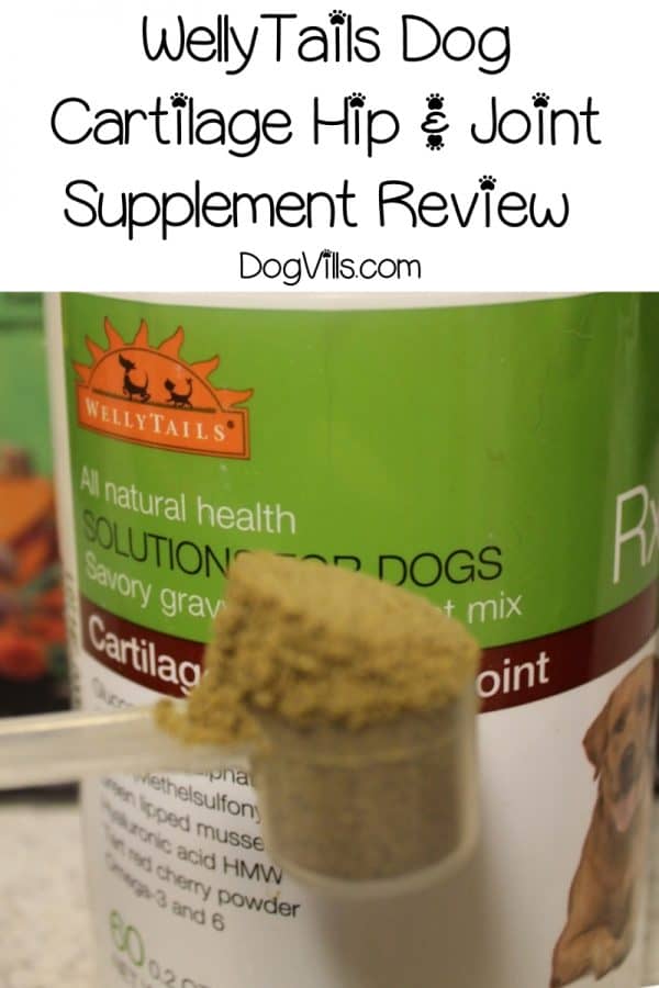 WellyTails Dog Cartilage Hip & Joint Supplement Review: Find out how this great product can get your dogs up and moving again.