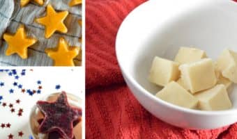 Looking for frozen dog treats recipes to cool your pooch on hot days? These ideas are so easy, you'll love making them as much as Fido loves eating them!