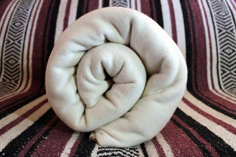 American Organic Cotton Fleece Blanket