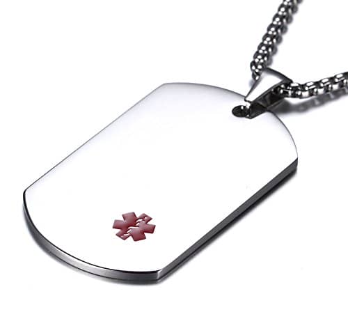 STAINLESS STEEL EMT DOG TAG