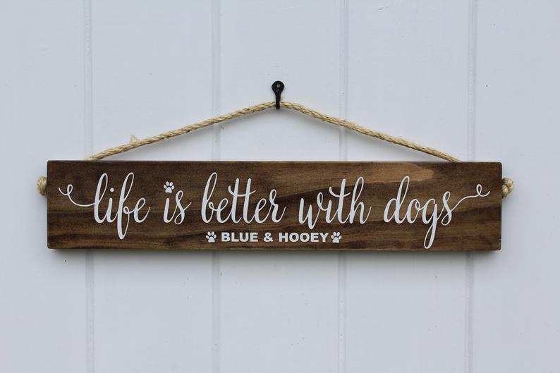 Personalized Dog Sign